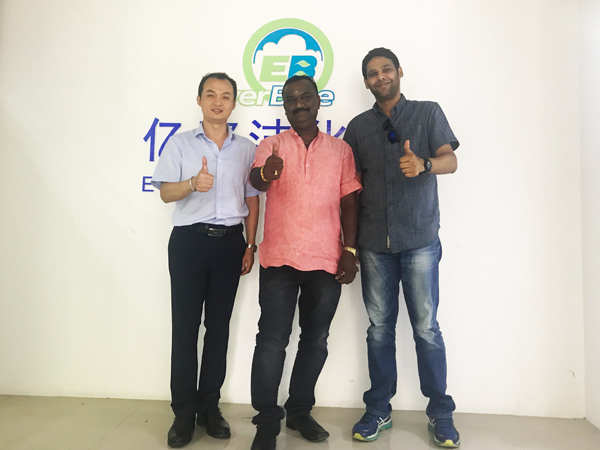 印度客户Anbu到访