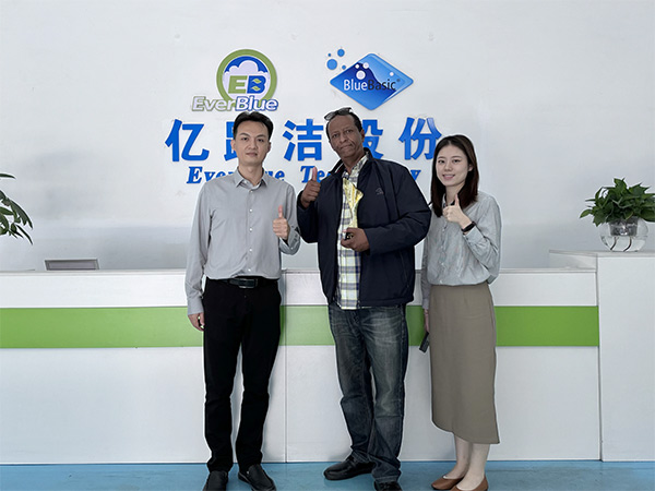 南非客户米内尔来访